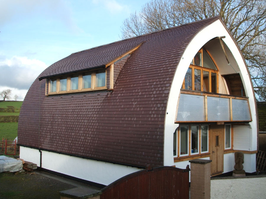 Curved Roof Shingles